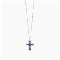 Collana Mabina Donna Save The Queen in Argento Zirconia 553848 - 553848